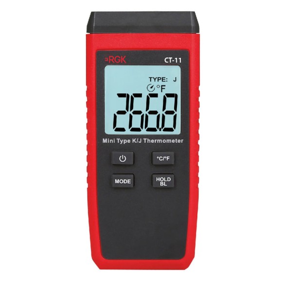Термометр RGK CT-11 с зондом температуры воздуха TR-10A Термометр RGK CT-11 с зондом температуры воздуха TR-10A