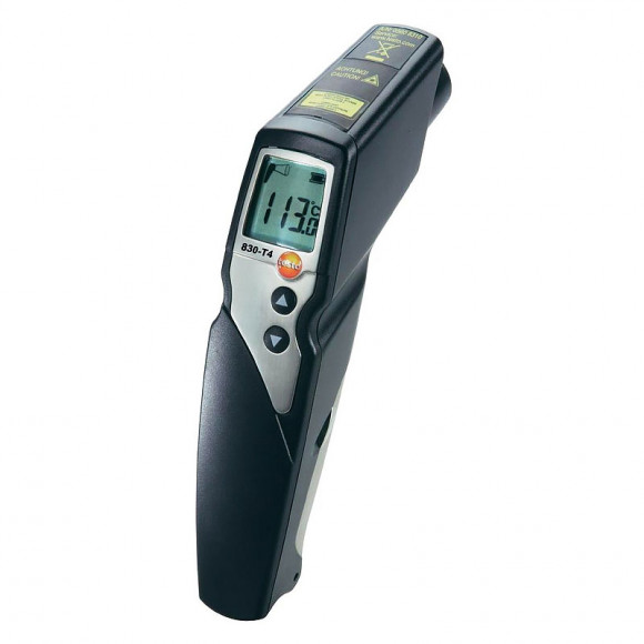 testo 830-T4 - Инфракрасный термометр с 2-х точечным лазерным целеуказателем testo 830-T4 - Инфракрасный термометр с 2-х точечным лазерным целеуказателем