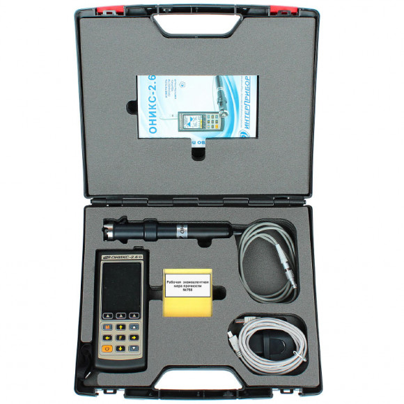 Электронный склерометр (измеритель прочности бетона) ОНИКС-2.5
