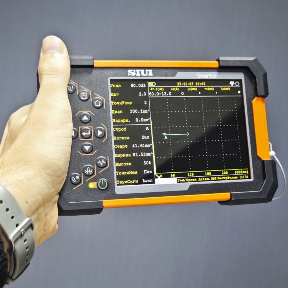 Ультразвуковой толщиномер/дефектоскоп Smartor Ультразвуковой толщиномер/дефектоскоп Smartor