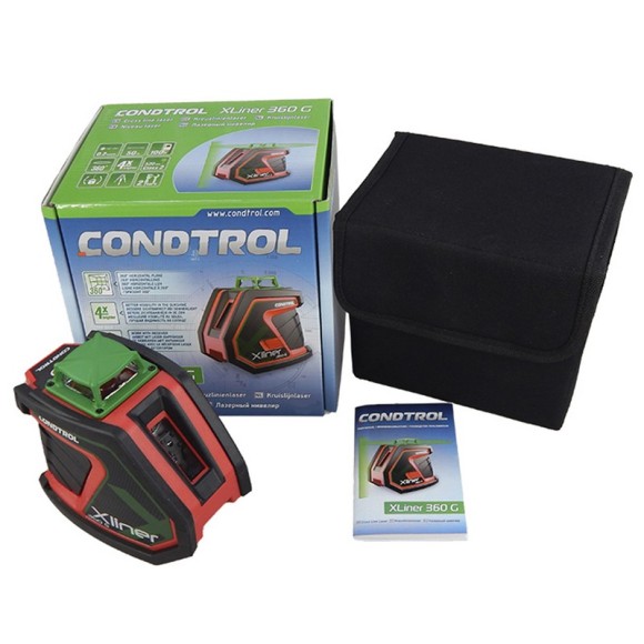 Лазерный нивелир CONDTROL XLINER 360 G Лазерный нивелир CONDTROL XLINER 360 G
