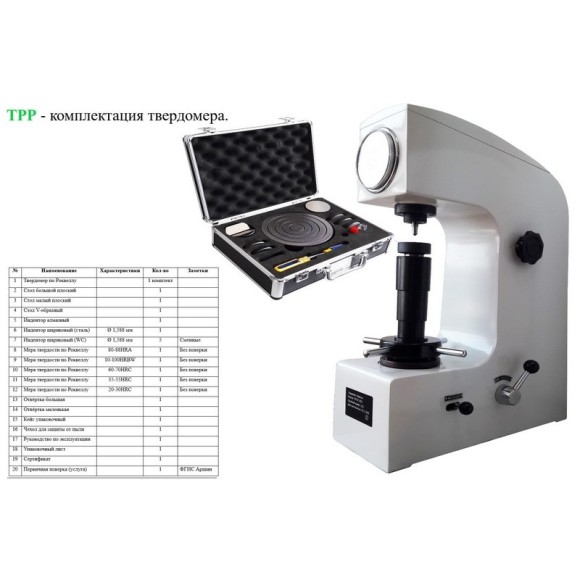 Твердомеры Роквелла стационарные