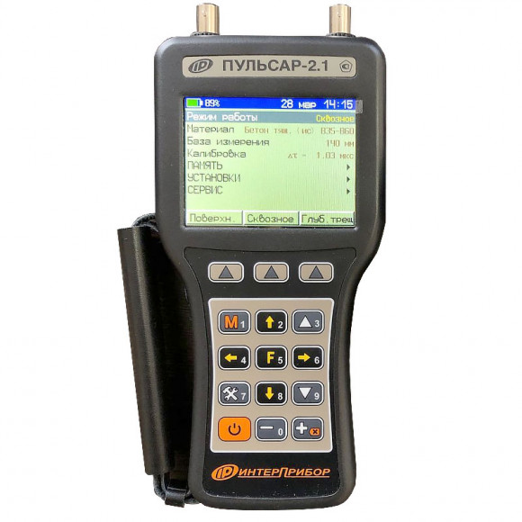 Ультразвуковой прибор для контроля прочности бетона ПУЛЬСАР-2.1