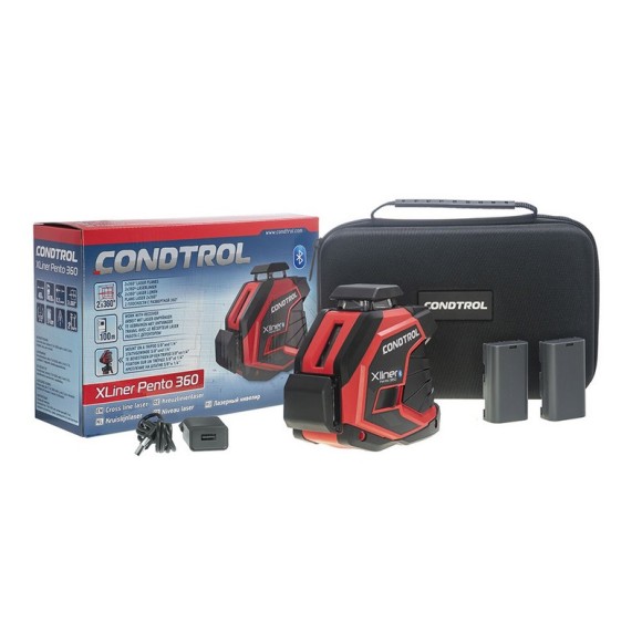 Лазерный нивелир CONDTROL XLINER PENTO 360 Лазерный нивелир CONDTROL XLINER PENTO 360