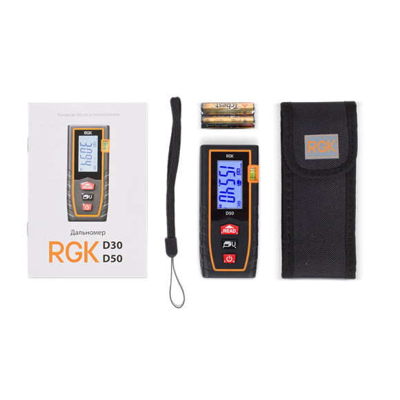 Лазерный дальномер RGK D50 Лазерный дальномер RGK D50
