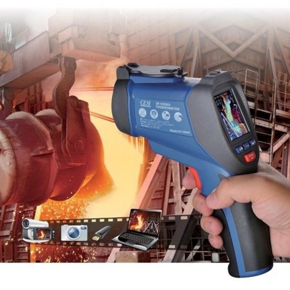 CEM DT-9862 Пирометр со встроенной видеокамерой CEM DT-9862 Пирометр со встроенной видеокамерой