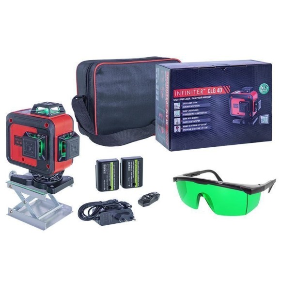 Лазерный нивелир INFINITER CLG 4D Лазерный нивелир INFINITER CLG 4D