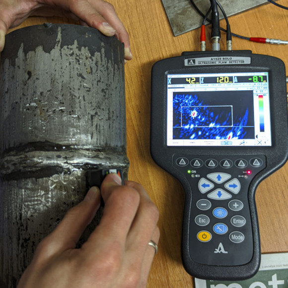 Высокочастотный ультразвуковой дефектоскоп-томограф А1525 Solo