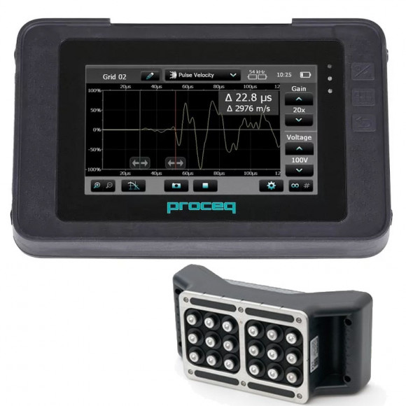 Ультразвуковой дефектоскоп бетона PROCEQ Pundit PL-200PE Ультразвуковой дефектоскоп бетона PROCEQ Pundit PL-200PE