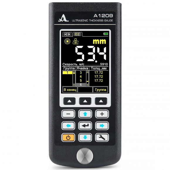 Толщиномер ультразвуковой а1209  Толщиномер ультразвуковой а1209