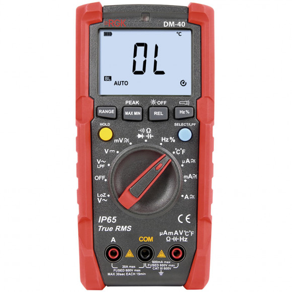 Мультиметр RGK DM-40