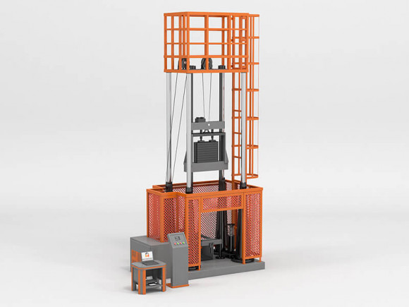 Копры вертикальные типа КВ