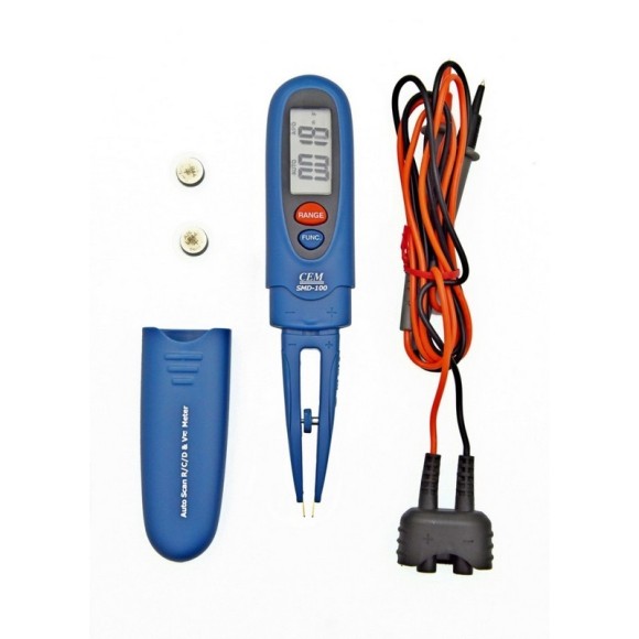 SMD-100 мультиметр - измеритель параметров SMD-компонентов SMD-100 мультиметр - измеритель параметров SMD-компонентов