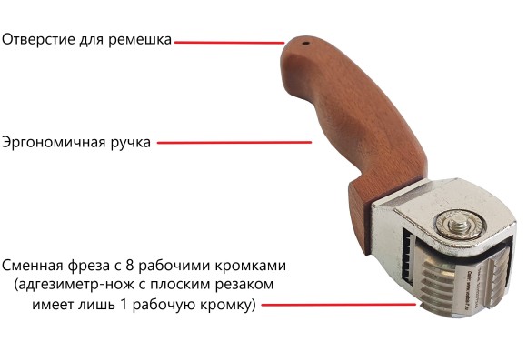 Адгезиметры-ножи с круглой фрезой В7 Адгезиметры-ножи с круглой фрезой В7