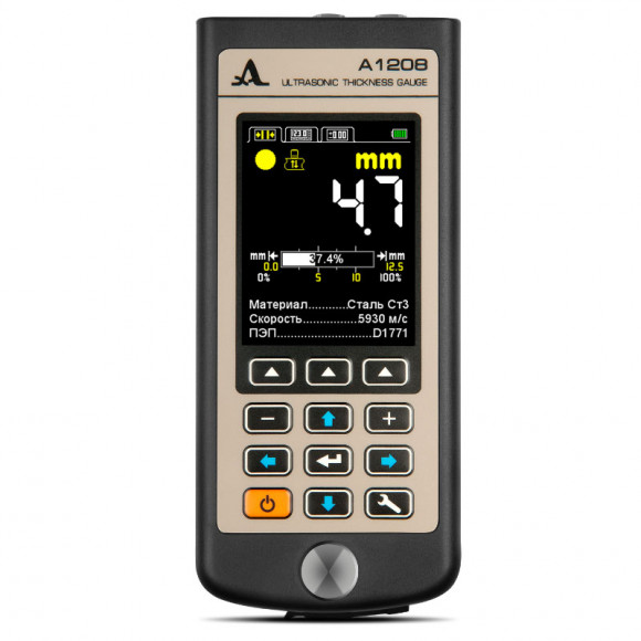 Толщиномер ультразвуковой а1208