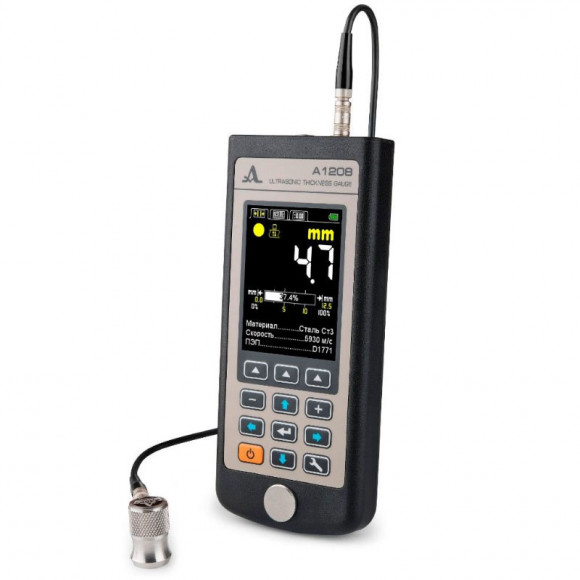 Толщиномер ультразвуковой а1208