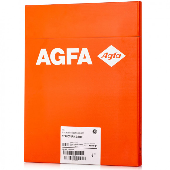 Рентгеновская пленка AGFA Structurix D2 Nif 30x40 Рентгеновская пленка AGFA Structurix D2 Nif 30x40
