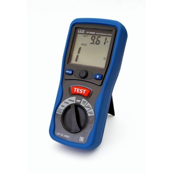CEM DT-5300B Измеритель сопротивления заземления CEM DT-5300B Измеритель сопротивления заземления