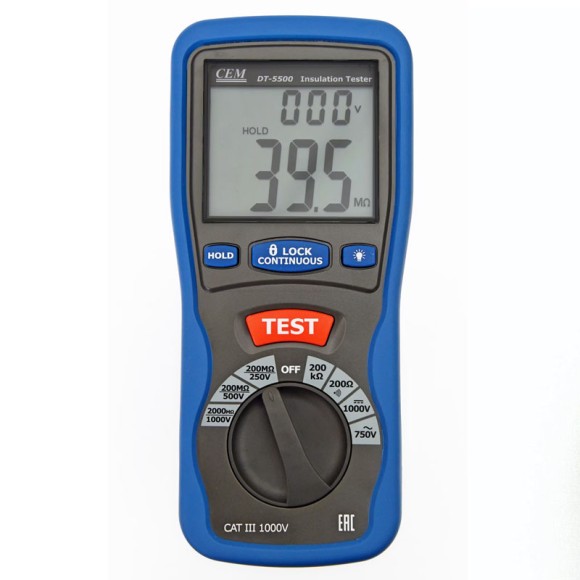 CEM DT-5500 Цифровой мегаомметр