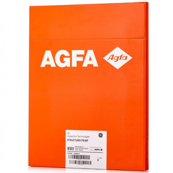 Рентгеновская пленка AGFA Structurix F8 Nif 30x40 Рентгеновская пленка AGFA Structurix F8 Nif 30x40
