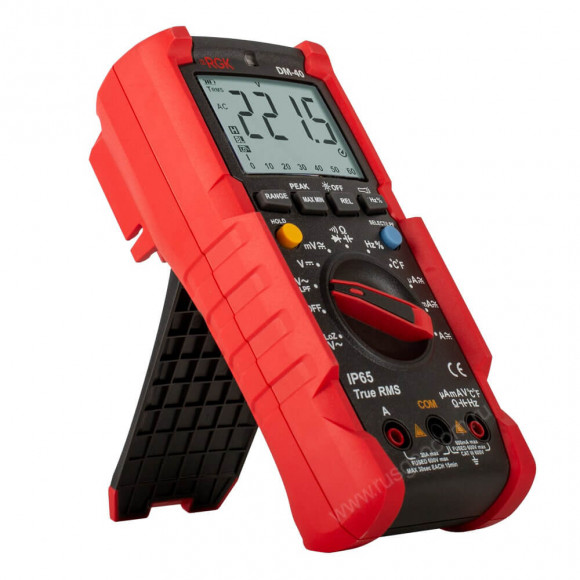 Цифровой мультиметр RGK DM-40 с поверкой Цифровой мультиметр RGK DM-40 с поверкой