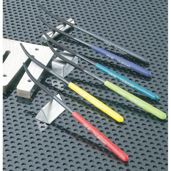 Tsubosan твердомеры царапающие - тарированные напильники (комплект из 6 шт)