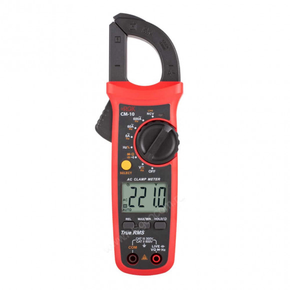 Токоизмерительные клещи RGK CM-10 с поверкой Токоизмерительные клещи RGK CM-10 с поверкой