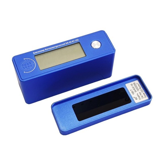 Блескомер фотоэлектрический БФ одноугловой 60°/60° для изогнутых поверхностей