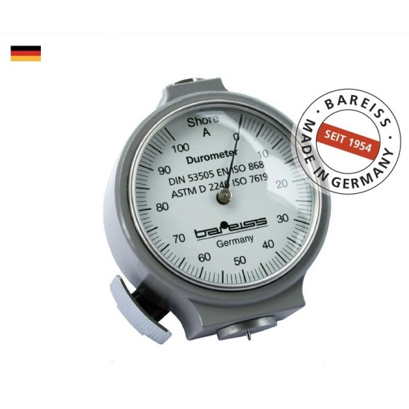 Bareiss HP-AS твердомер (дюрометр) Шора тип А с аналоговым индикатором