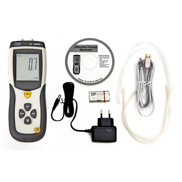 DT-8890 Дифференциальный манометр