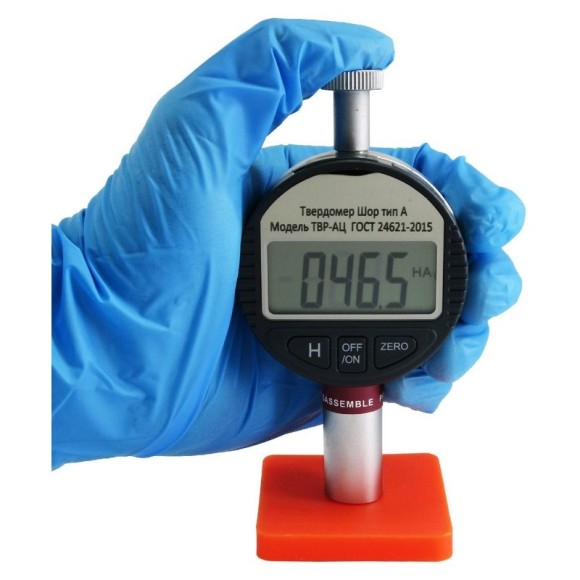 ТВР-AЦ твердомер (дюрометр) Шора тип А с цифровым индикатором ТВР-AЦ твердомер (дюрометр) Шора тип А с цифровым индикатором