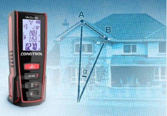 Лазерный дальномер Condtrol Vector 80